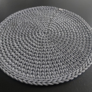 Podkładka na stół kolor ciemny szary