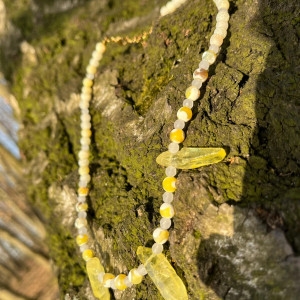 Naszyjnik/ kolia z grotami