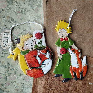 Książę i lis zestaw zawieszek