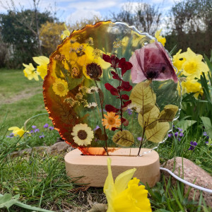 Lampka botaniczna LED - pomarańczowa