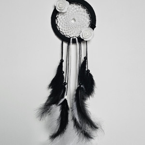 Łapacz snów czarno-biały