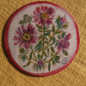 Podkładka pod kubek - Astry