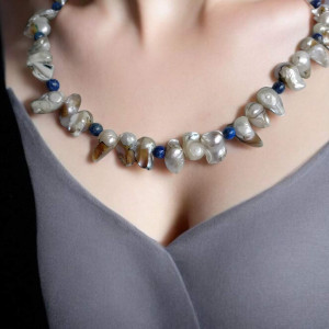 Naszyjnik z pereł Keshi