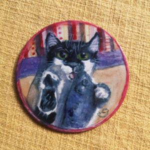 Podkładka pod kubek - Józek I (z rybą)