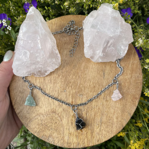 naszyjnik zodiakalny z kryształów DLA BYKA