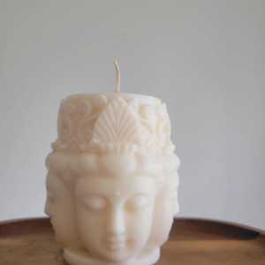 Świeca sojowa- głowa Buddy