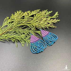 Kolczyki pętelki morskie #962