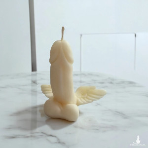 Świeca sojowa body penis panieńskie 18 urodziny