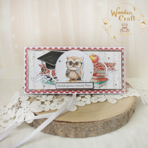 Czekoladownik kartka dla nauczyciela, zakończenie roku 6 GOTOWA