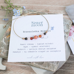 Złota Bransoletka Miłości