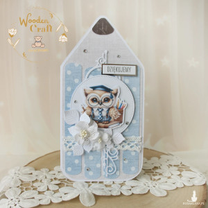 Kartka kredka Zakończenie Roku Szkolnego, podziękowanie dla nauczyciela 12 GOTOWA