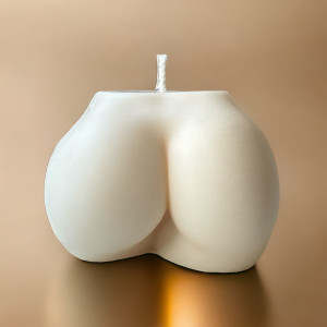 Świeca sojowa okrągły tyłek kobiety panieńskie kawalerskie