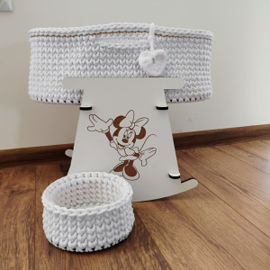 Kosz mojżesza dla lalki