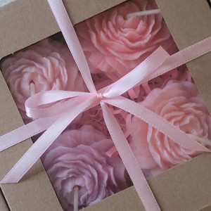 Zestaw upominkowy świec sojowych