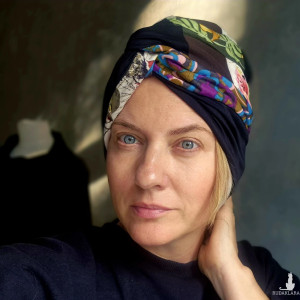 Turban kolorowy etno orient