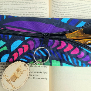 Wodoodporny piórniczek/kosmetyczka/etui na okulary: witraż