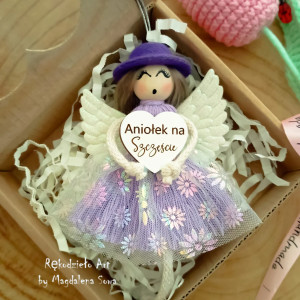 Aniołek Zawieszka Anioł na szczęście