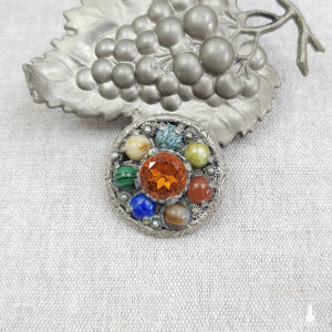 183✨ Vintage Szkocka Broszka/Wisior Miracle - Hołd dla Tradycji i Piękna! ✨