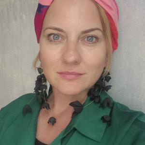 Turban kolorowy etno orient