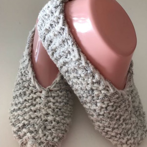 Ciepłe kapcie, roz. 38-39 handmade, homeoffice