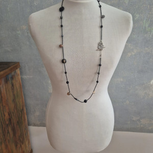 Naszyjnik boho ciemny