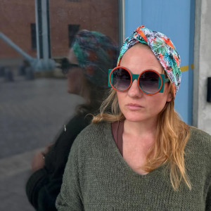 Turban kolorowy etno orient