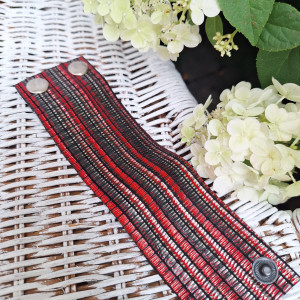 Bransoletka skórzana