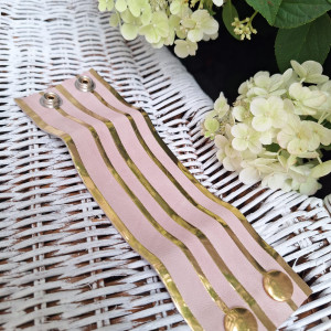 Bransoletka skórzana