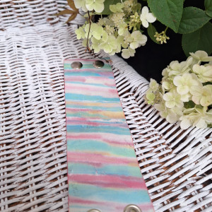 Bransoletka skórzana