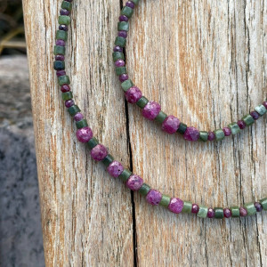 Komplet naszyjnik z bransoletką