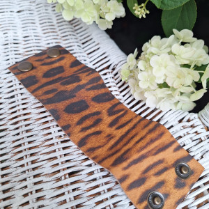 Bransoletka skórzana