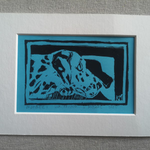 Dalmatyńczyk Mufinek I - linoryt