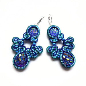 Sea Bay kolczyki sutaszowe