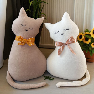 Zestaw kotków poduszki dekoracja pokoju