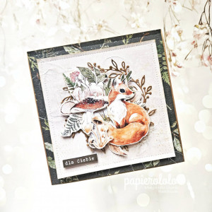 Kartka okolicznościowa z lisem