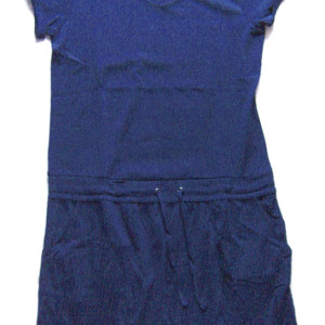 nowa sukienka casual, granatowa sukienka L, ciemna tunika 40, bawełniana tunika L., sukienka z bawełny, sportowa sukienka rozmiar 40, tunika z biobawełny