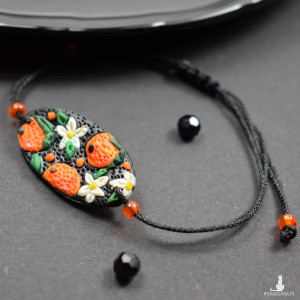 Bransoletka "pomarańcze"