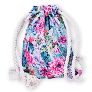 Workoplecak wodoodporny, worek plecak, worko plecak, plecako worek, plecak wodoodporny kaktusy