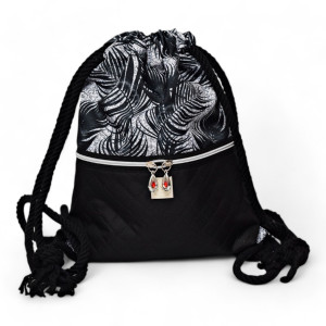 Workoplecak wodoodporny, worek plecak, worko plecak, plecako worek, plecak wodoodporny srebrne pióra