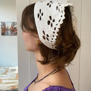 Bandana na szydełku