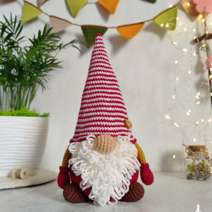 Krasnal jesienny, Dekoracja domu, Skrzat szydełkowy, Dekoracja kuchni