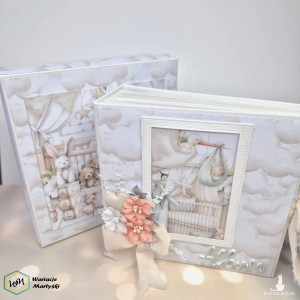 Album dziecięcy z pudełkiem