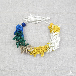 5917 Naszyjnik "Kolory ziemi"