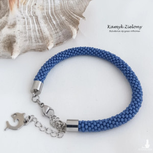 Bransoletka jagodowa - wykończenia ze stali chirurgicznej