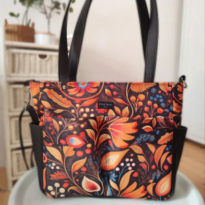 Sara - duża torba A4 jesienny folk