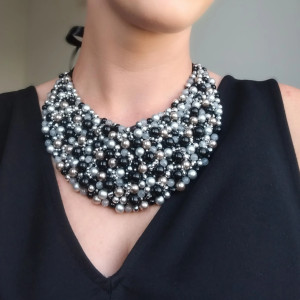 Elegancki naszyjnik XXL