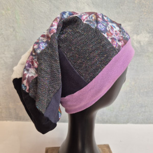Czapka patchworkowa smerfetka