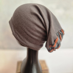 Czapka szara smerfetka