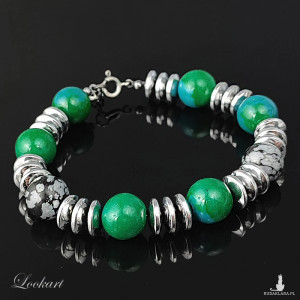 Bransoletka z chryzokolą