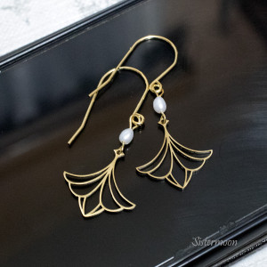 Kolczyki Perły i Kwiaty